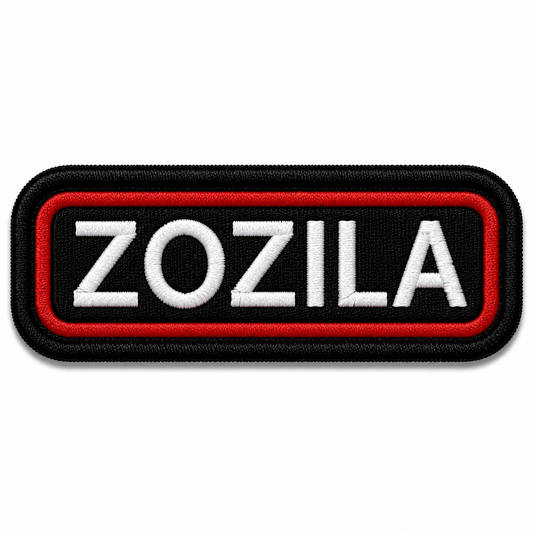 Zozila Expedition Embroidery Patch – 1 × 4 Inches