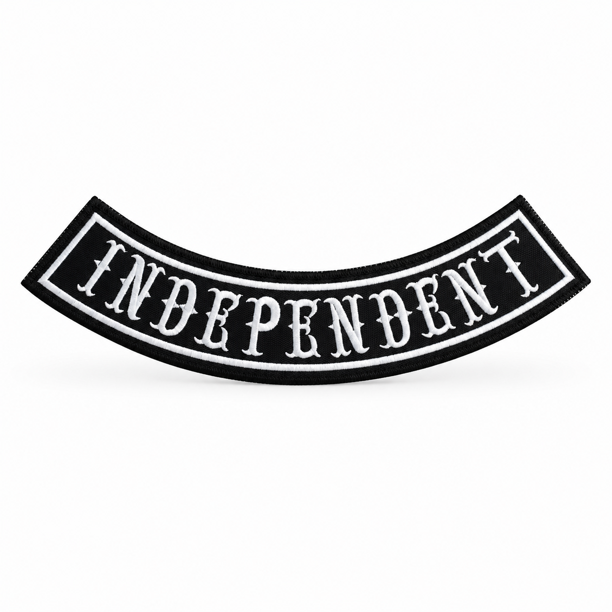 Independent Back Embroidery Patch, 12.5*3.2 inches