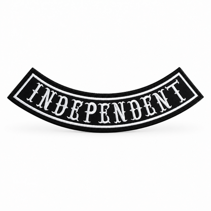 Independent Back Embroidery Patch, 12.5*3.2 inches