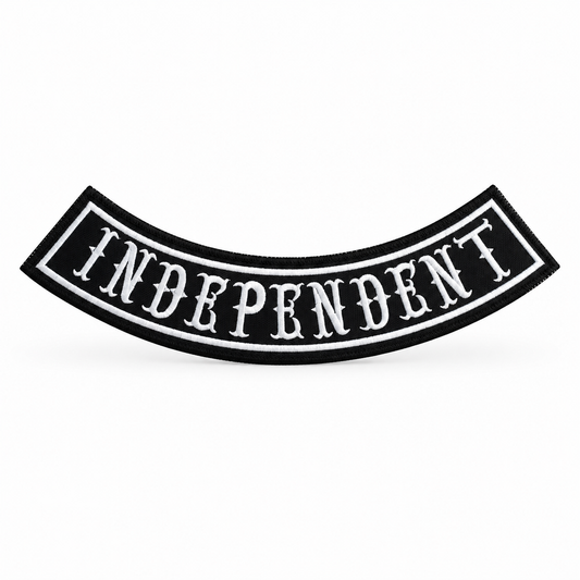 Independent Back Embroidery Patch, 12.5*3.2 inches