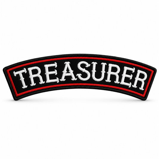 Treasure Back Embroidery Patch, 10.5*2.2 inches