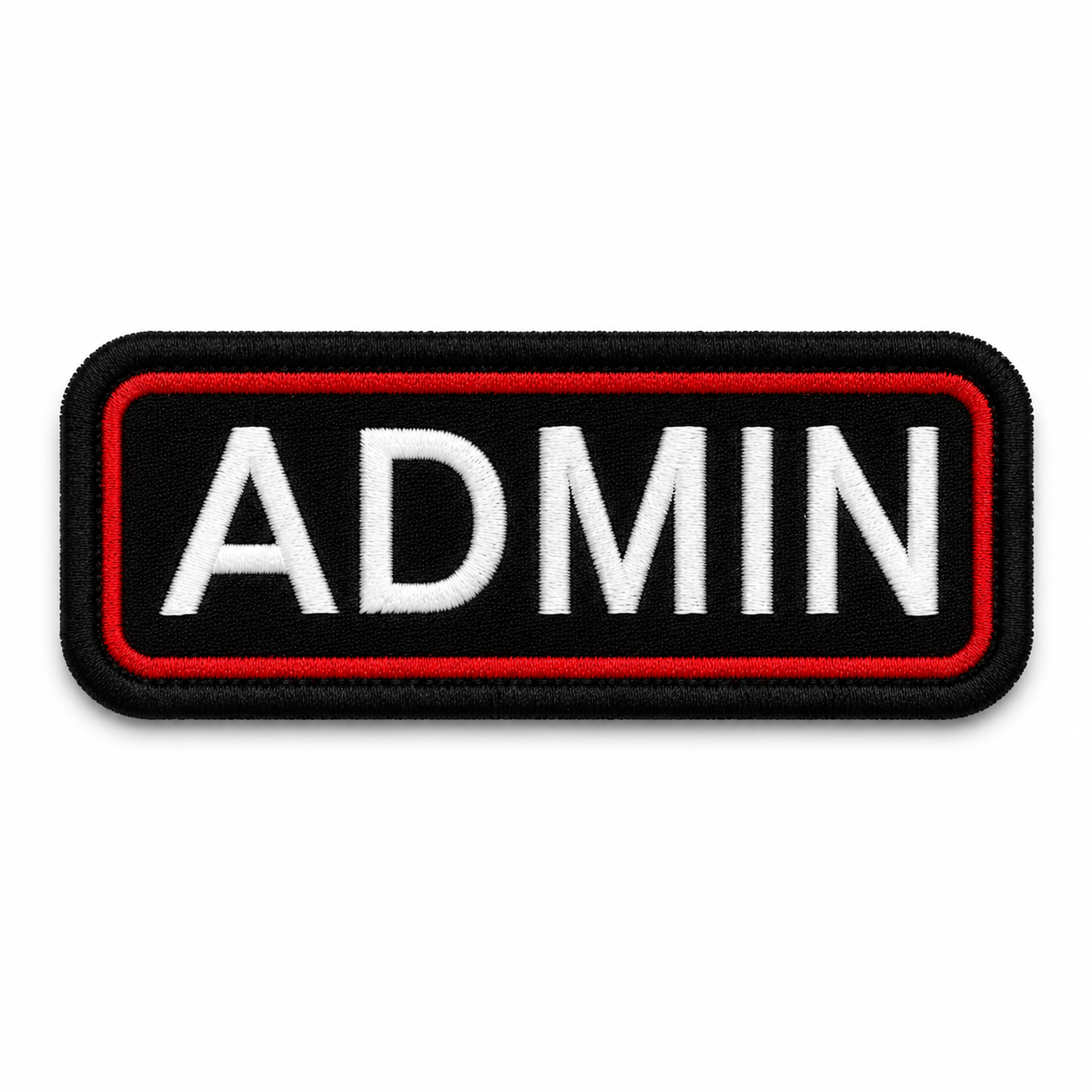 Admin Front Embroidery Patch, 3.5*1.2 inches