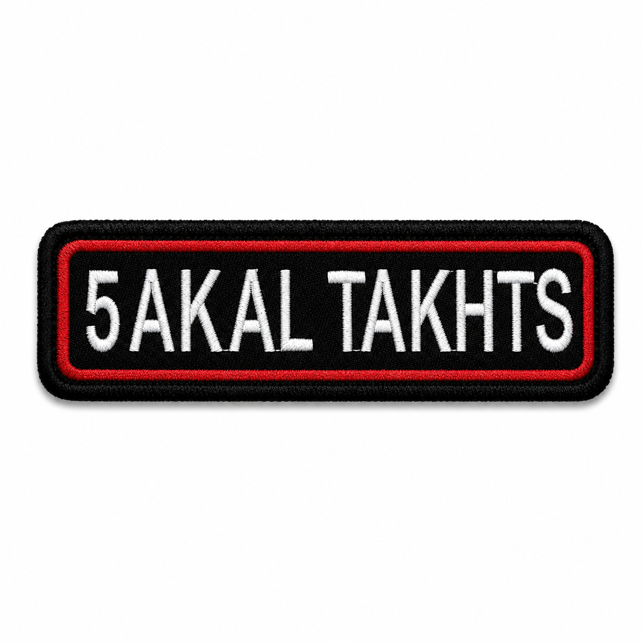 5 Akal Takhts Expedition Embroidery Patch – 1 × 4 Inches