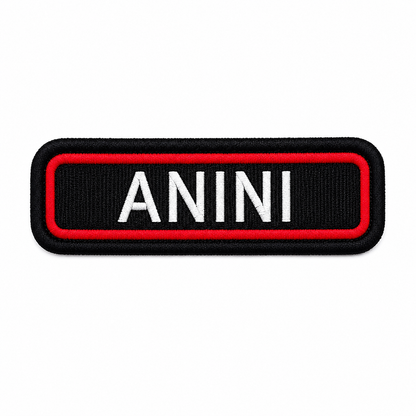 ANINI Expedition Embroidery Patch – 1 × 4 Inches