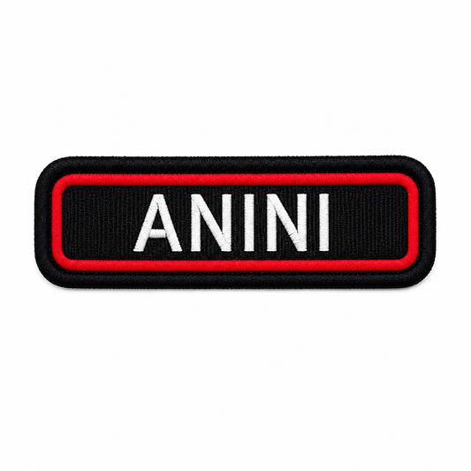 ANINI Expedition Embroidery Patch – 1 × 4 Inches