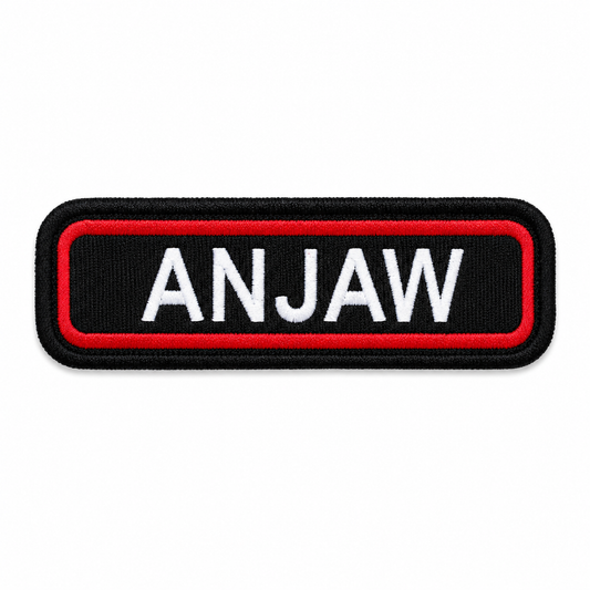 Anjaw Expedition Embroidery Patch – 1 × 4 Inches