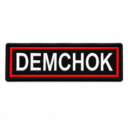 Demchok Expedition Embroidery Patch – 1 × 4 Inches