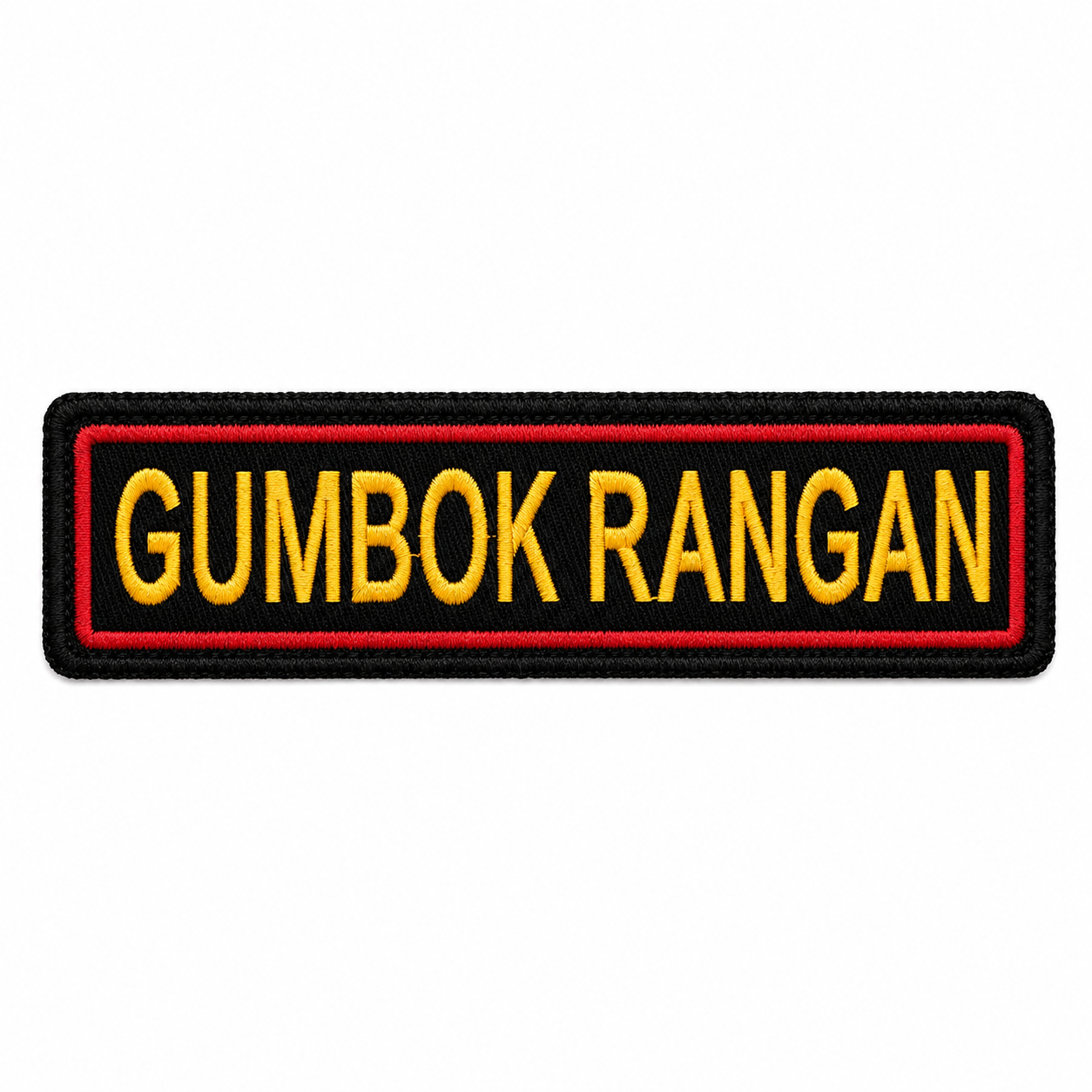 Gumbok Rangan Expedition Embroidery Patch – 1 × 4 Inches