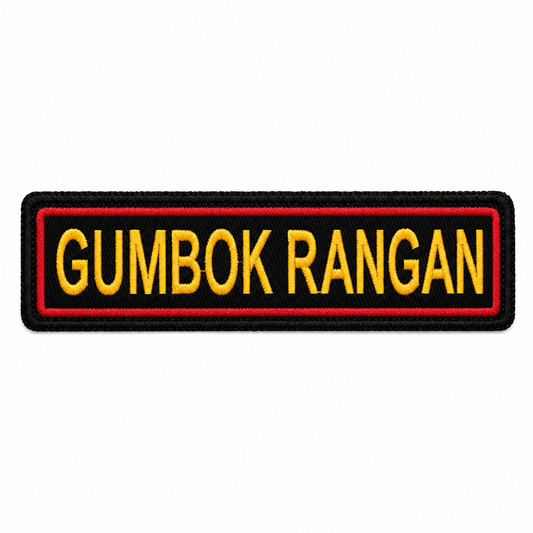 Gumbok Rangan Expedition Embroidery Patch – 1 × 4 Inches