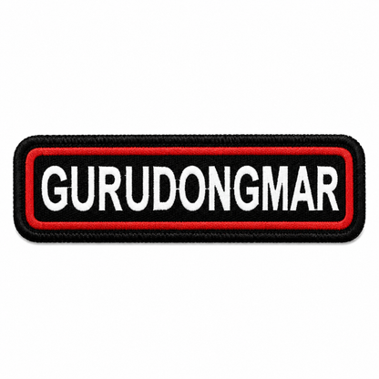 Gurudongmar Expedition Embroidery Patch – 1 × 4 Inches