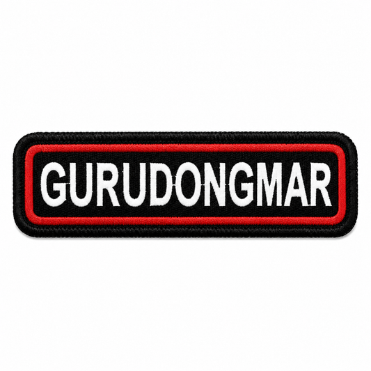 Gurudongmar Expedition Embroidery Patch – 1 × 4 Inches