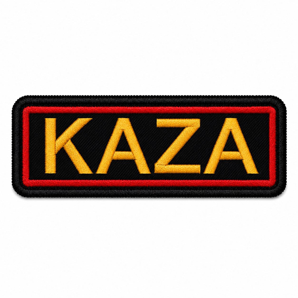 Kaza Expedition Embroidery Patch – 1 × 4 Inches