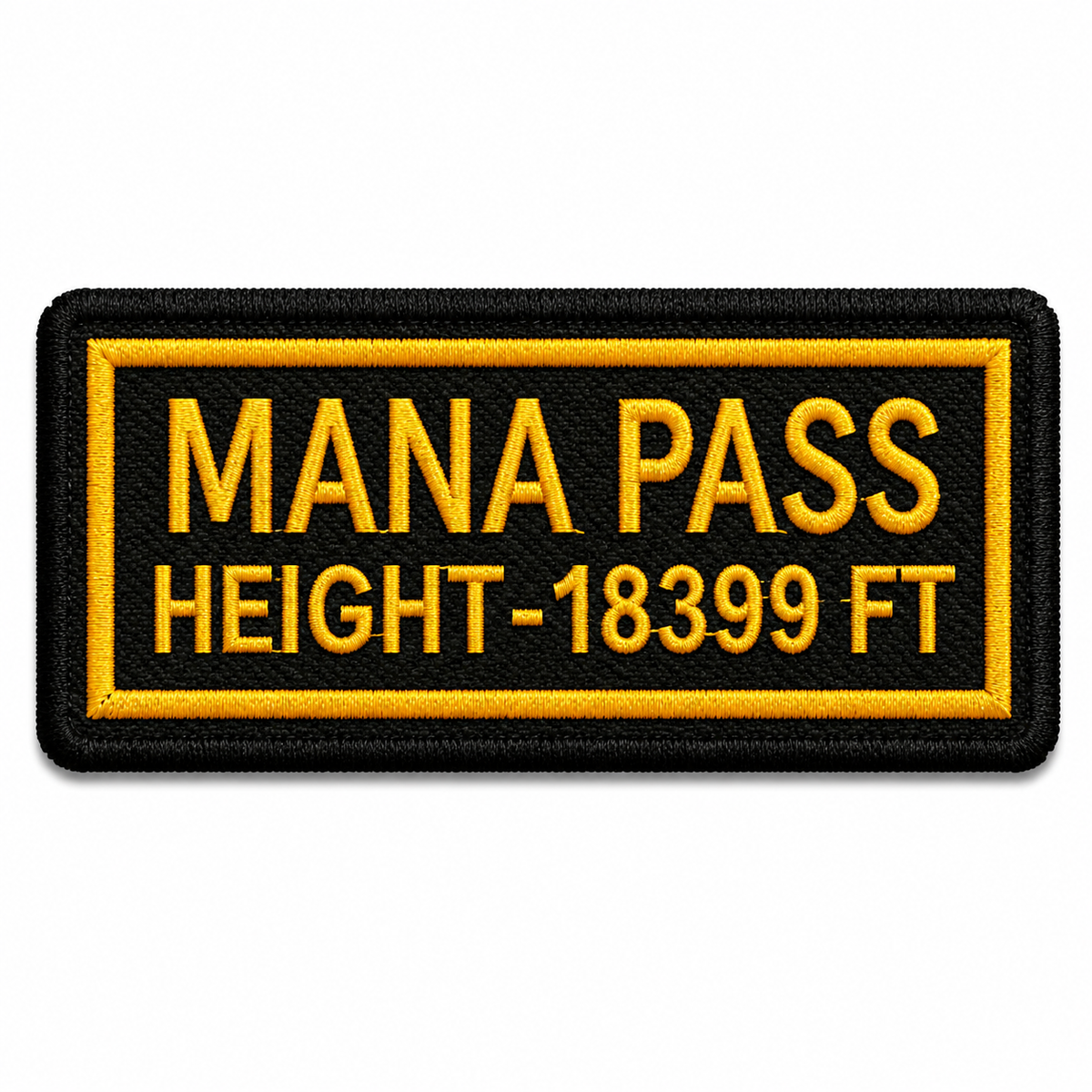Mana Pass Expedition Embroidery Patch – 1.8 × 3.6 Inches