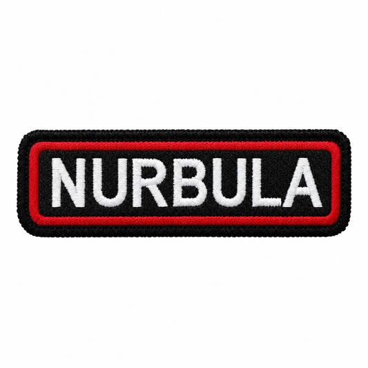 Nurbula Expedition Embroidery Patch – 1 × 4 Inches