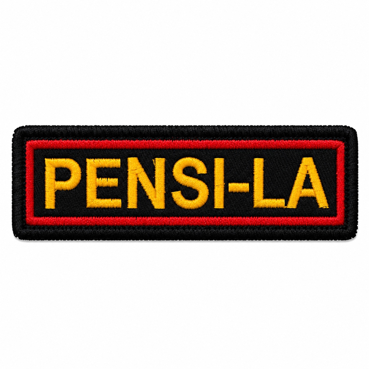 Pensi La Expedition Embroidery Patch – 1 × 4 Inches