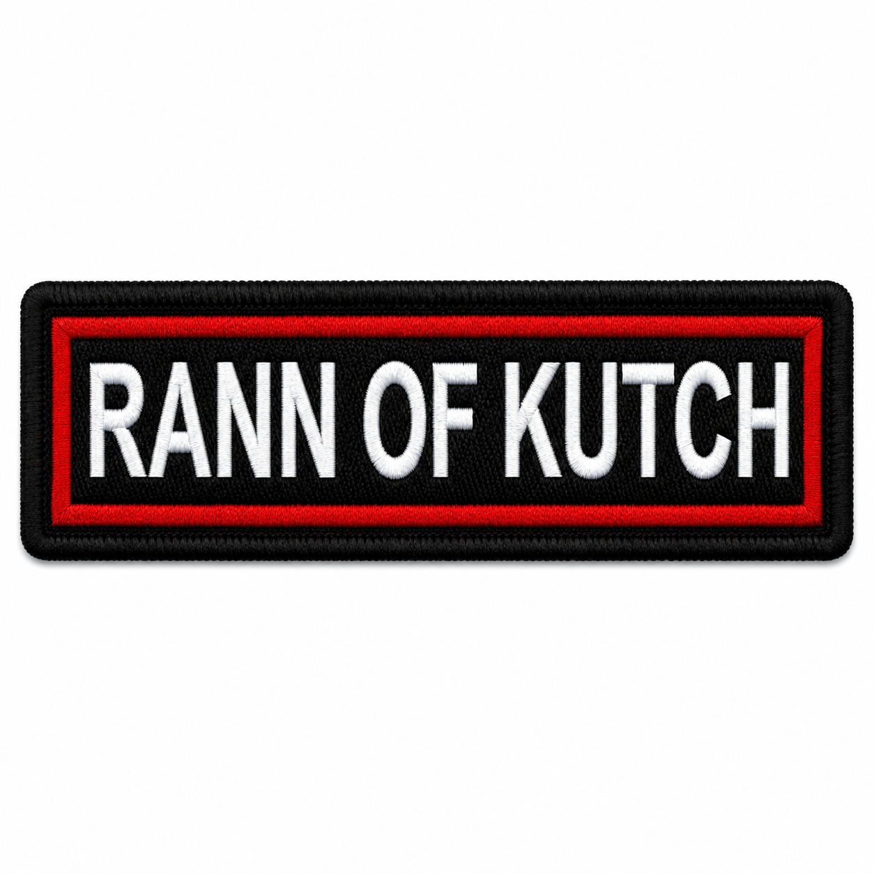 Rann of Kutch Expedition Embroidery Patch – 1 × 4 Inches