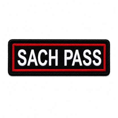 Sach Pass Expedition Embroidery Patch – 1 × 4 Inches