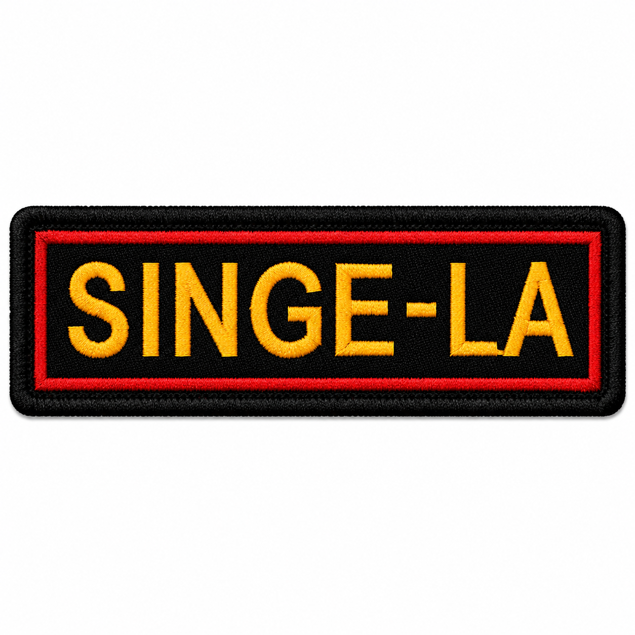 Singe La Expedition Embroidery Patch – 1 × 4 Inches
