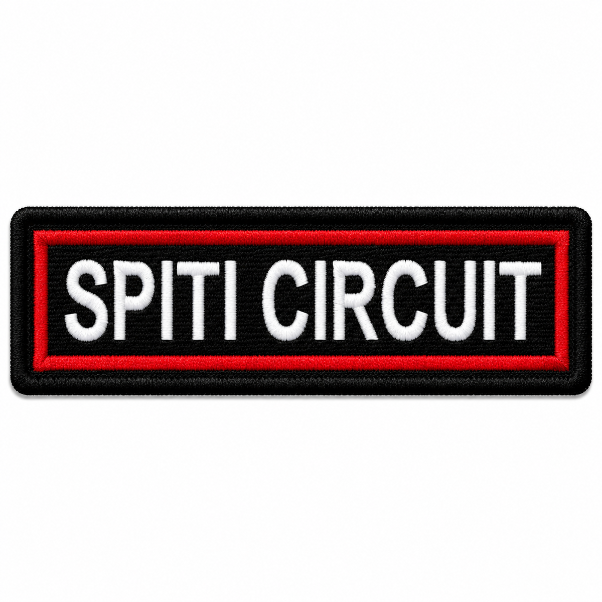 Spiti Circuit Expedition Embroidery Patch – 1 × 4 Inches