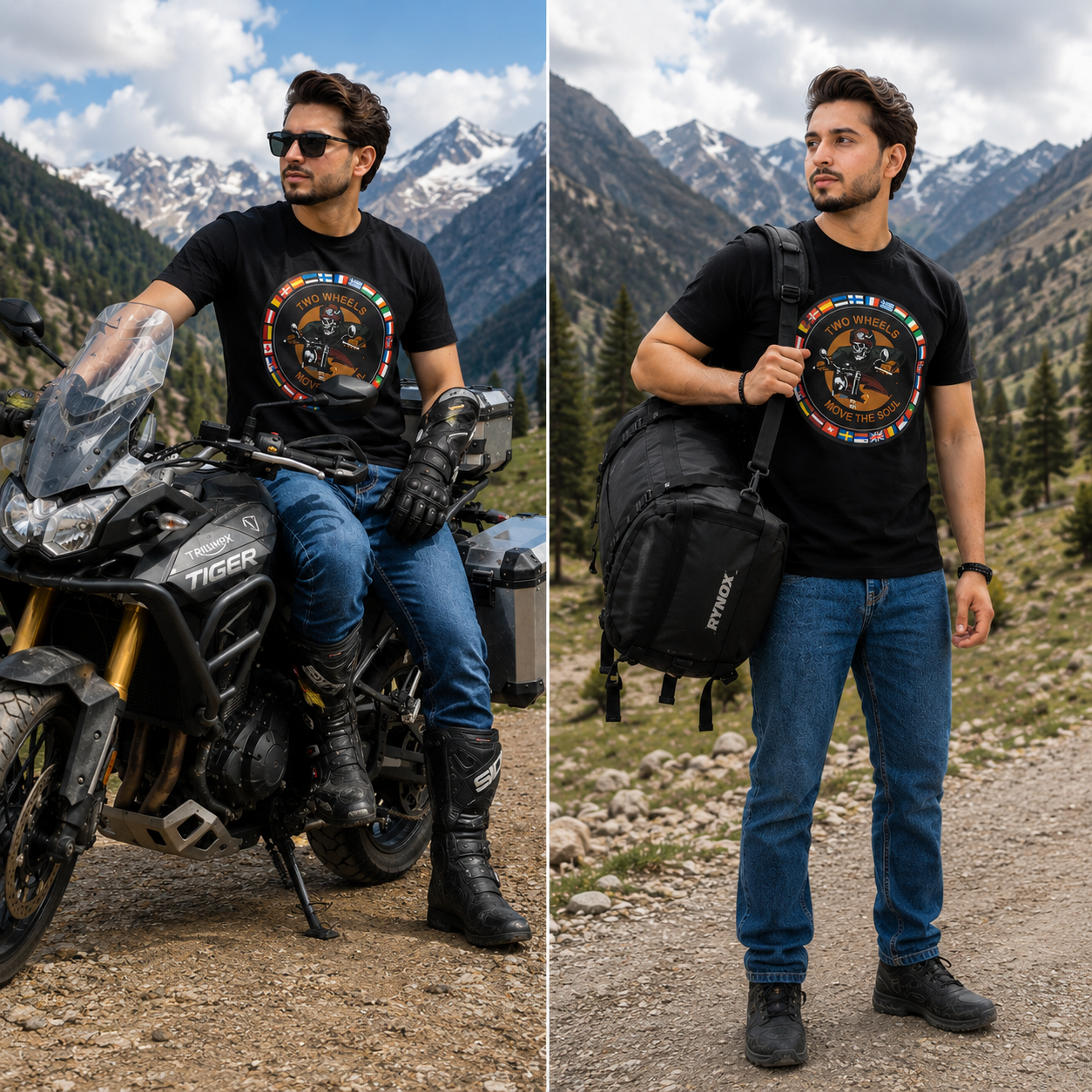 Two Wheels Move The Soul Tshirt
