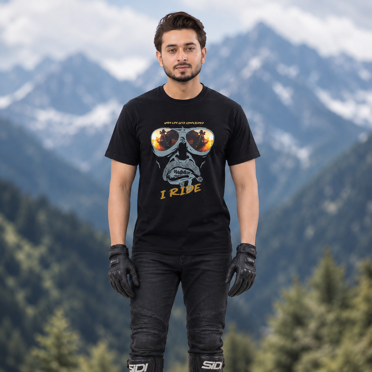 I Ride Bike Tshirt
