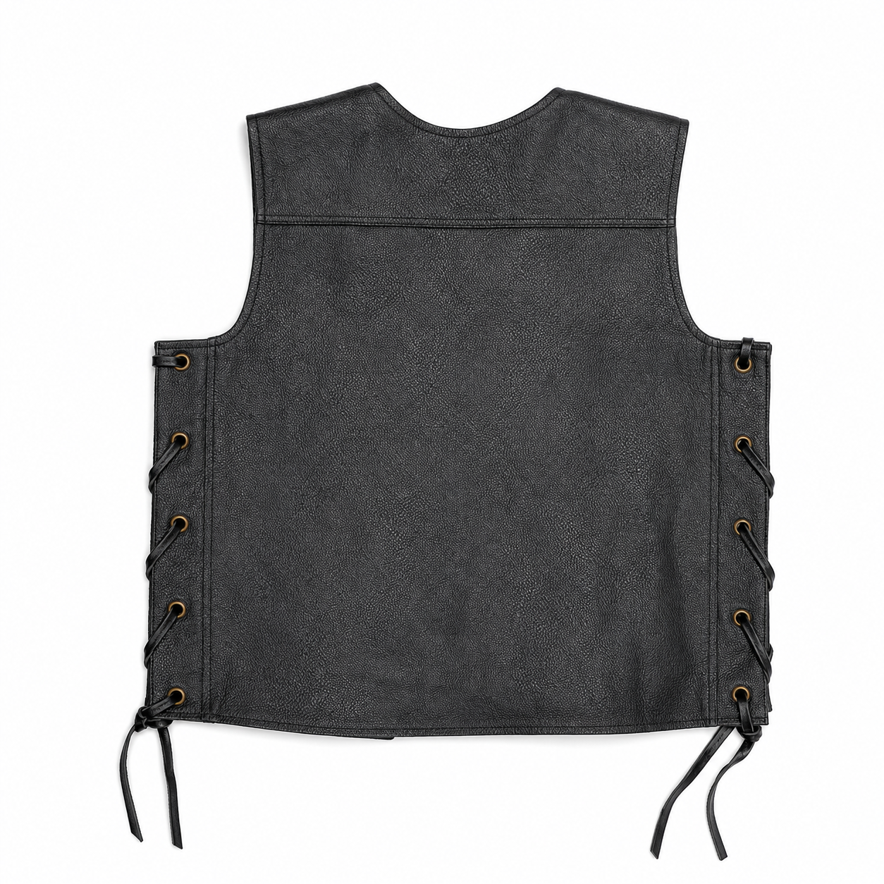 Trg07 Pure Leather Riding vest