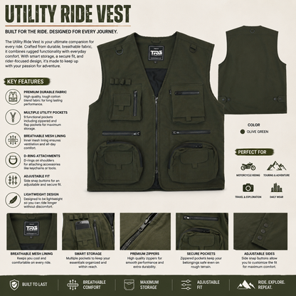 Trg017 Tactical/Utility/Riding vest
