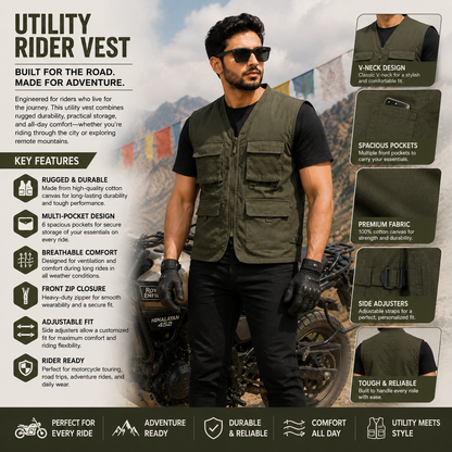 Trg019 utility/riding vest