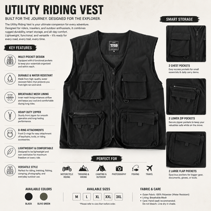 Trg017 Tactical/Utility/Riding vest