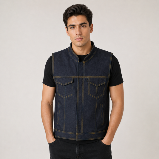 TRG020 Sons of Anarchy Style Denim Vest