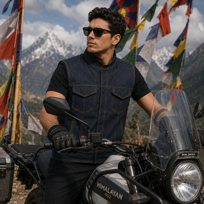 TRG020 Sons of Anarchy Style Denim Vest