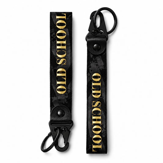 Old School Keychain (8 × 1 Inch)