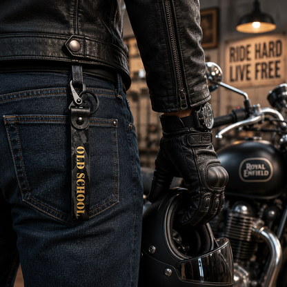 Old School Keychain