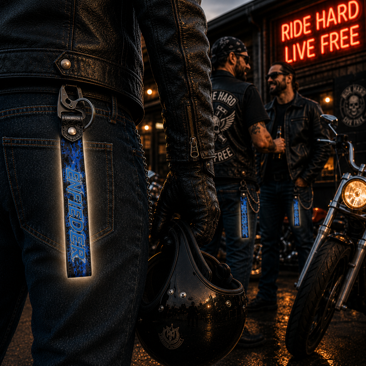 Enfielder Keychain