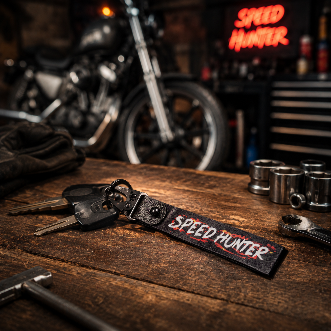 Speed Hunter Keychain