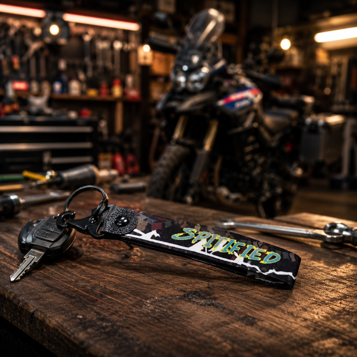 Spitified Keychain