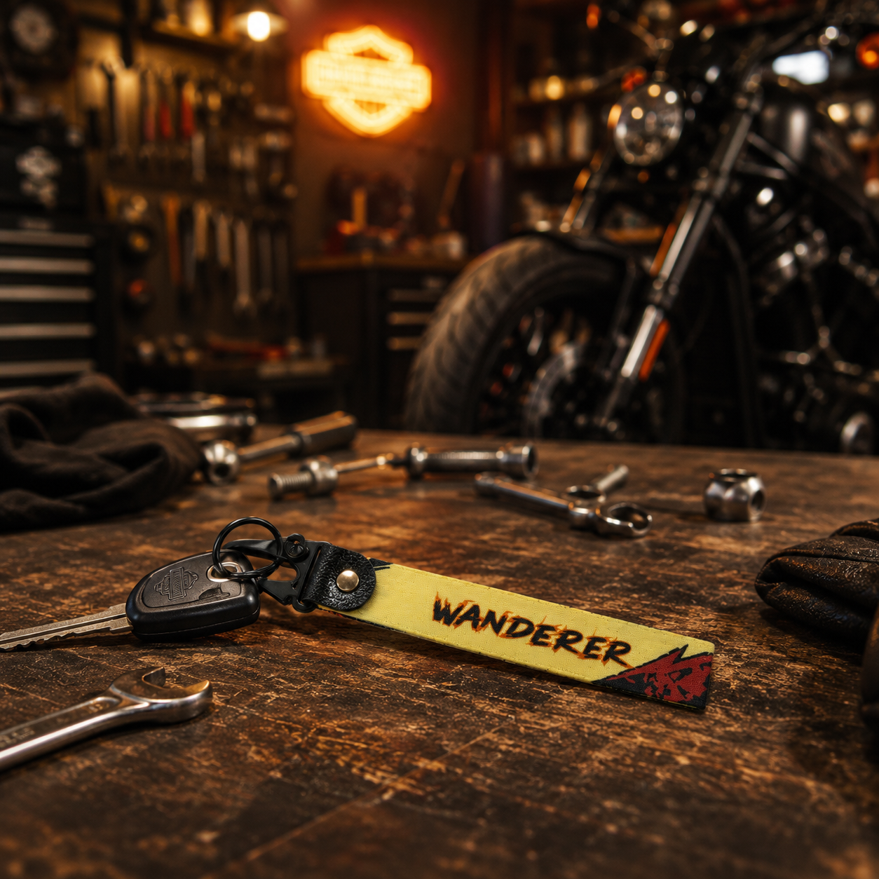 Wanderer Keychain