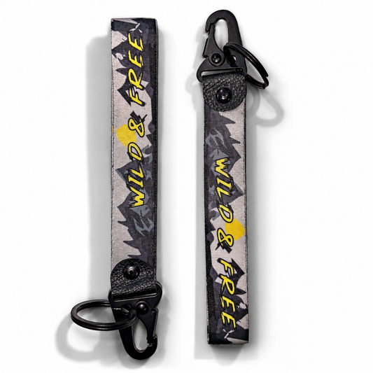 Wild And Free Keychain