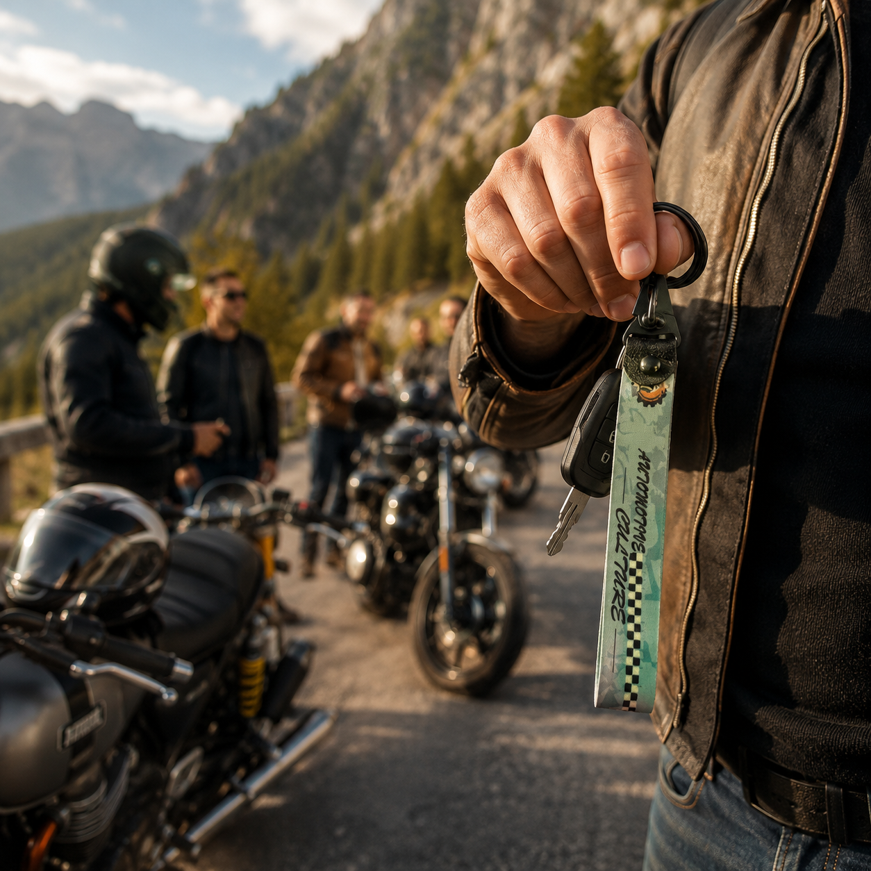 Automotive Culture Keychain