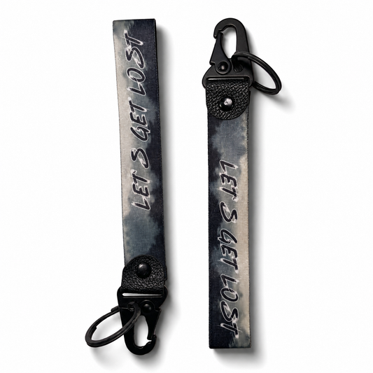 Let's Get Lost Keychain