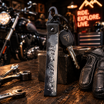 Let's Get Lost Keychain