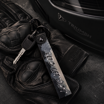 Let's Get Lost Keychain