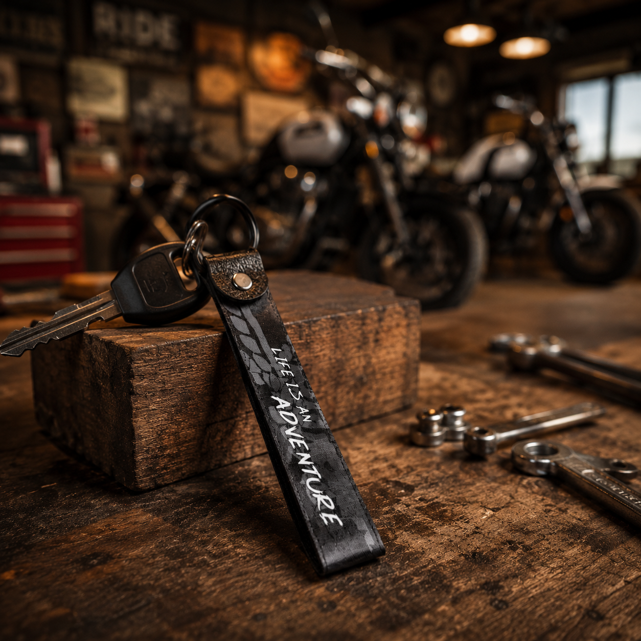 Life Is An Adventure Keychain