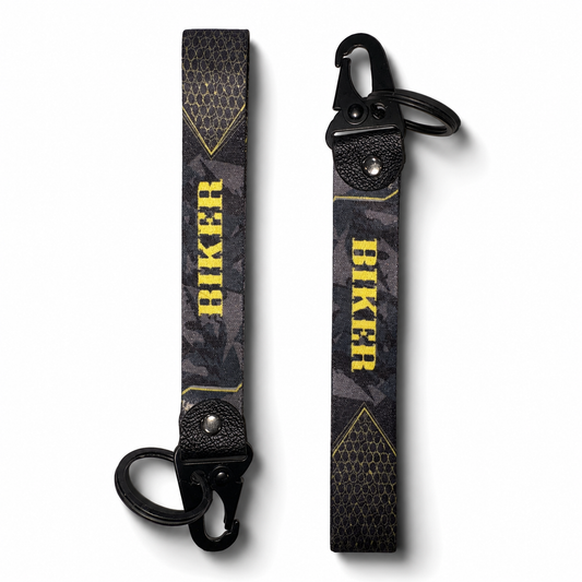 Biker Keychain