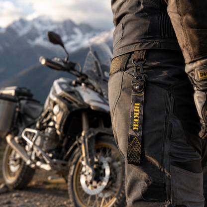 Biker Keychain