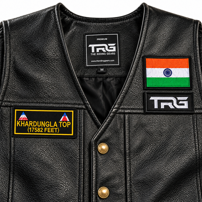 Khardungla Top (17582 Feet) Expedition Embroidered Patch – 4 × 2 Inches