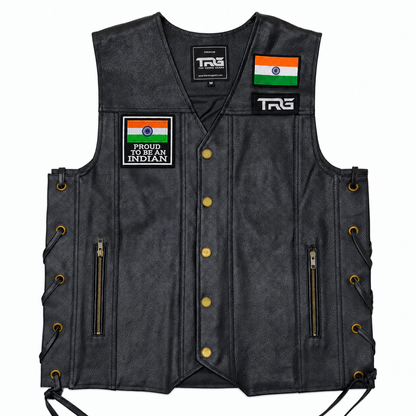 Proud To Be An Indian Premium Embroidered Biker Patch | Iron-On & Sew-On | 3 × 3 Inches