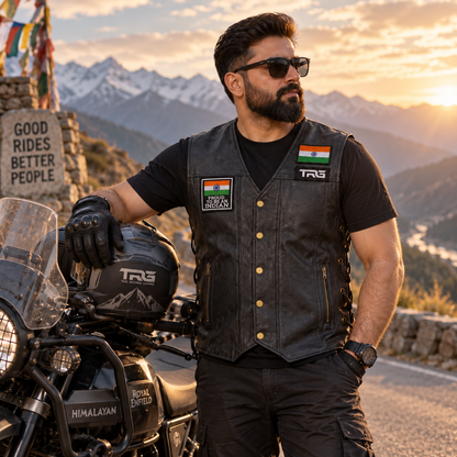 Proud To Be An Indian Premium Embroidered Biker Patch | Iron-On & Sew-On | 3 × 3 Inches