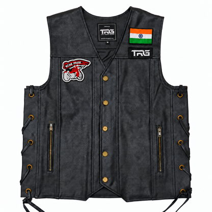 Ride Free Premium Embroidered Biker Patch | Iron-On & Sew-On | 2.5 × 3.5 Inches