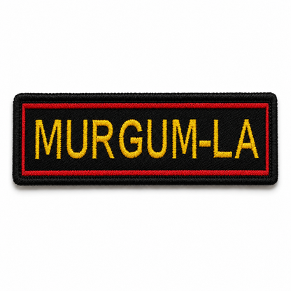 Murgum-La Expedition Embroidery Patch – 1 × 4 Inches